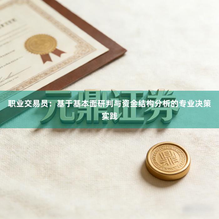 职业交易员：基于基本面研判与资金结构分析的专业决策实践