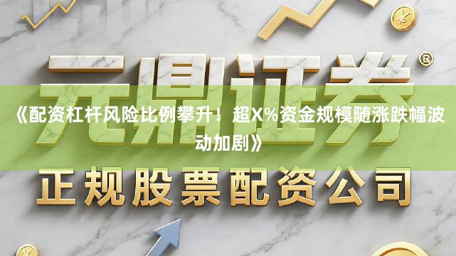 《配资杠杆风险比例攀升！超X%资金规模随涨跌幅波动加剧》